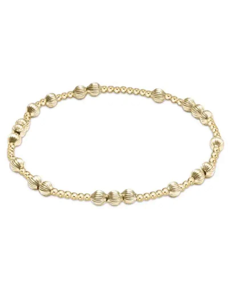 ENEWTON Hope Unwritten Dignity Bracelet 4MM Gold