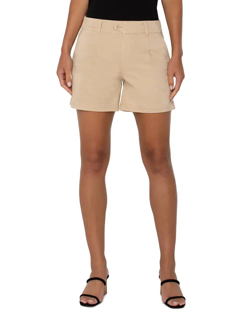 Liverpool Pleated Trouser Short