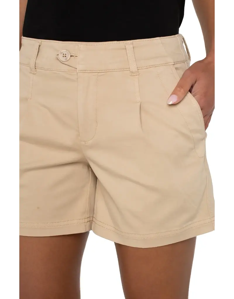 Liverpool Pleated Trouser Short