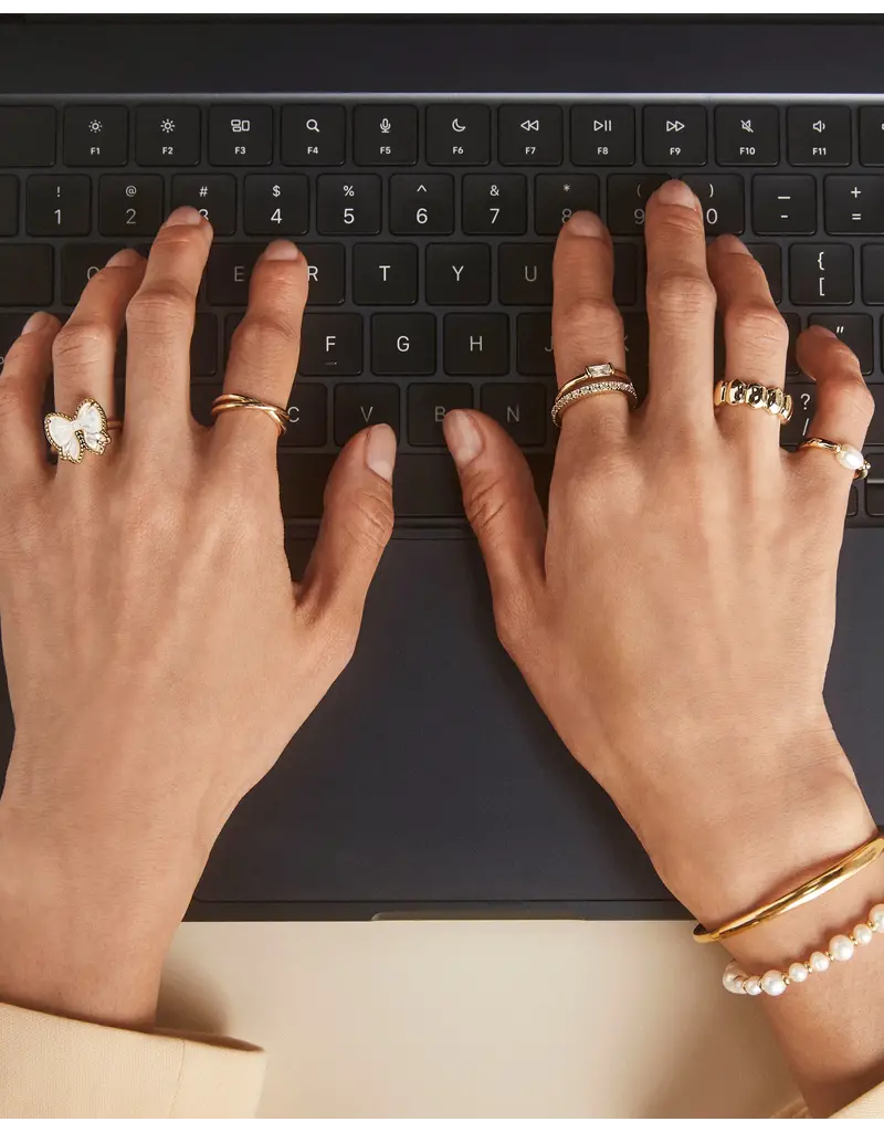 Kendra Scott Haley Bow Band Ring