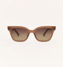 Z Supply High Tide Taupe-Gradient Polarized Sunglasses