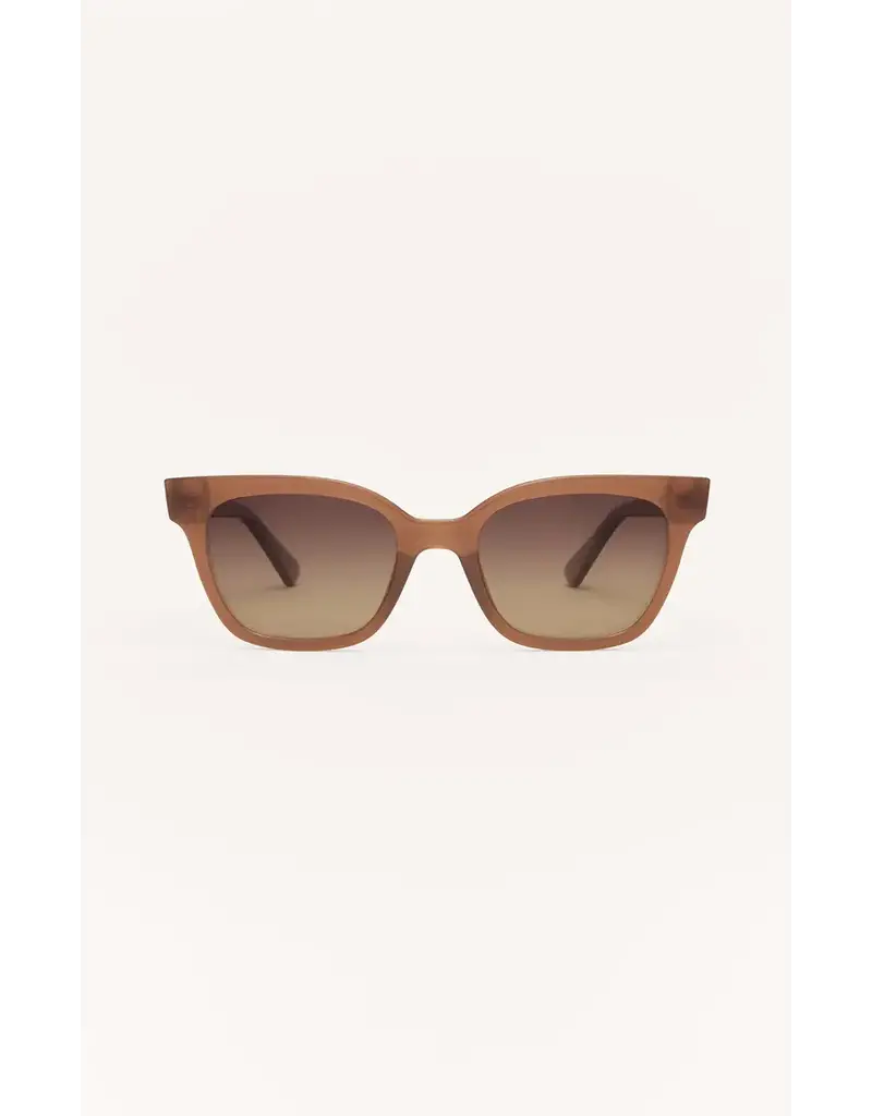 Z Supply High Tide Taupe-Gradient Polarized Sunglasses