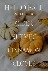 Sweet Water Decor Hello Fall 20 oz. Soy Candle