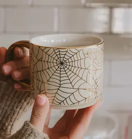 Sweet Water Decor Spiderwebs 14oz.  Coffee Mug