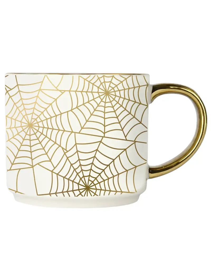Sweet Water Decor Spiderwebs 14oz.  Coffee Mug