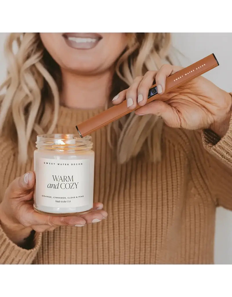 Sweet Water Decor Rechargeable Burnt Orange Lighter