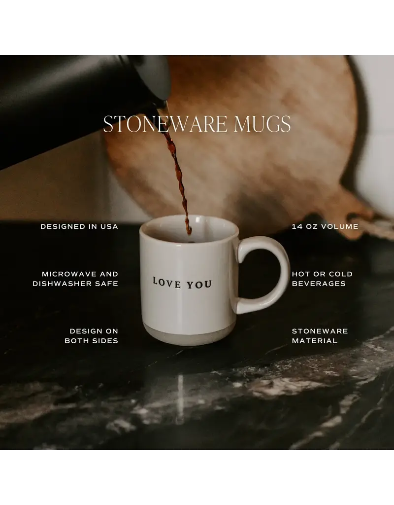 Sweet Water Decor Homebody Stoneware 14 oz. Coffee Mug