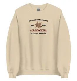 CrescentCatCo All Too Well Sweatshirt