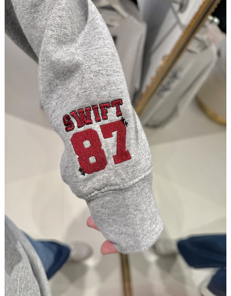 CrescentCatCo Karma is the guy on the Chiefs Embroidered Crewneck