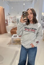 CrescentCatCo Karma is the guy on the Chiefs Embroidered Crewneck