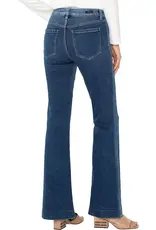 Liverpool Hannah Flare With Blocking Details Jeans