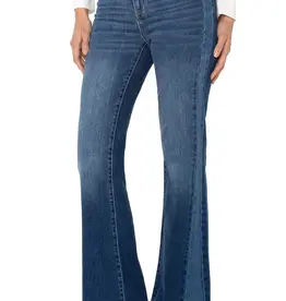 Liverpool Hannah Flare With Blocking Details Jeans