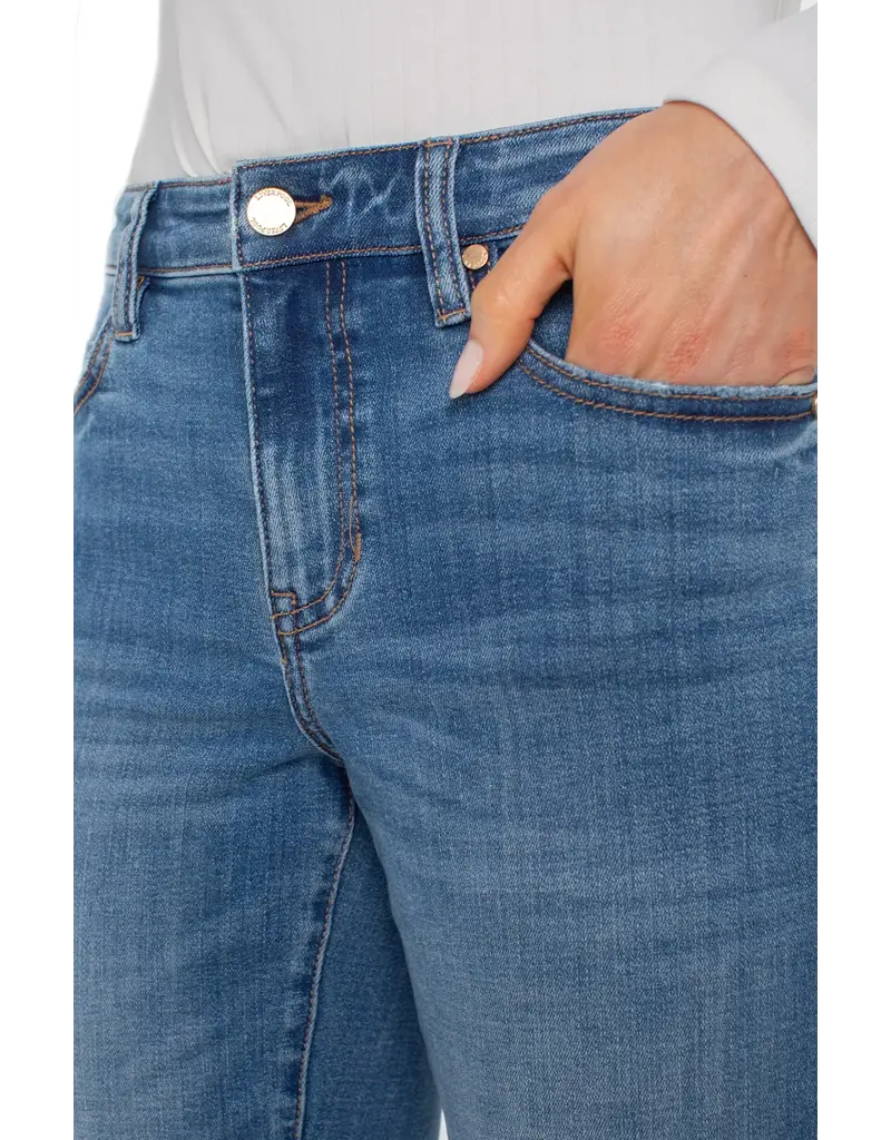 Liverpool Marley Girlfriend Cuffed Jeans