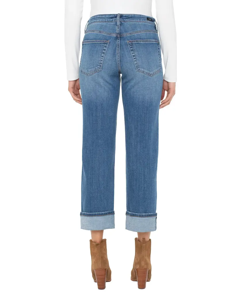 Liverpool Marley Girlfriend Cuffed Jeans