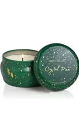 Capri Blue 3 oz. Crystal Pine Glimmer Mini Tin
