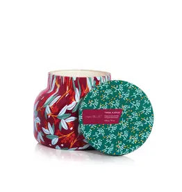 Capri Blue 8 oz. Pattern Play Petite Jar Tinsel & Spice