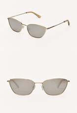 Z Supply Catwalk Gold- Bronze Polarized Sunglasses