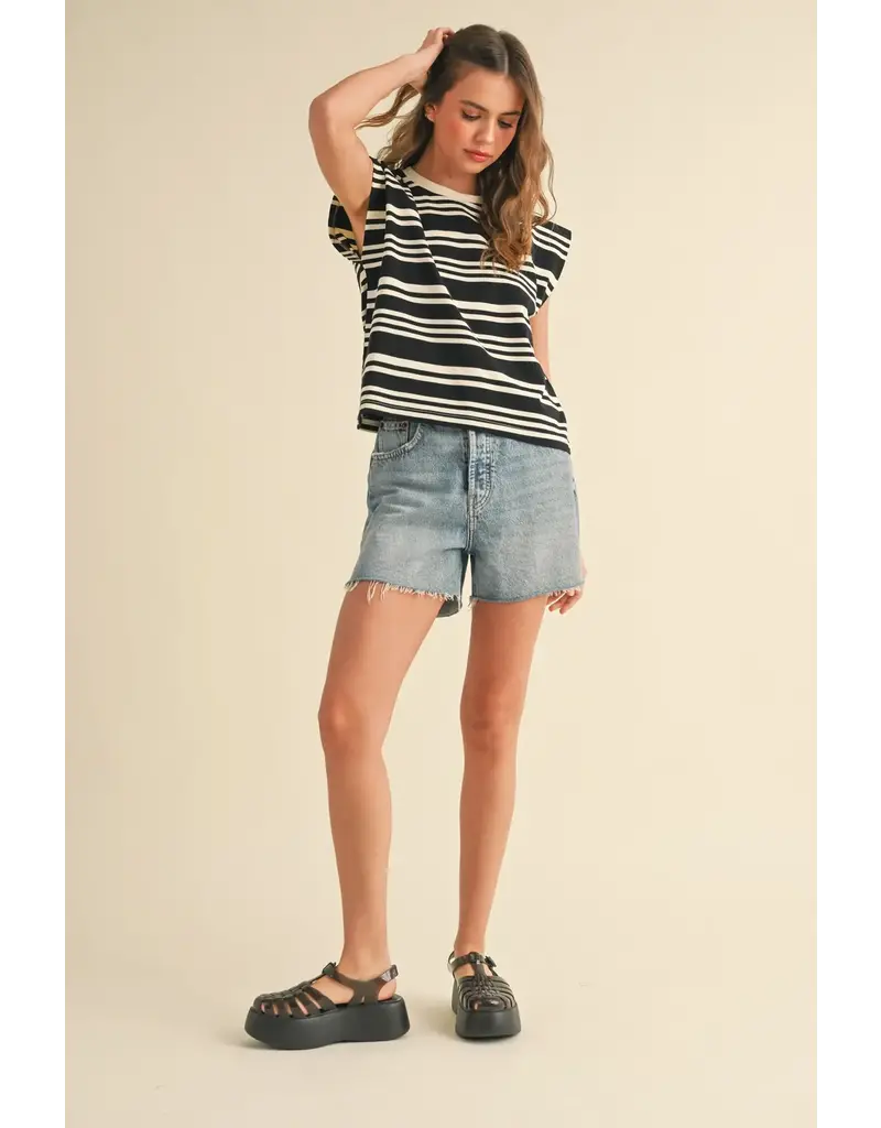 miou muse The Sophie Striped Tee