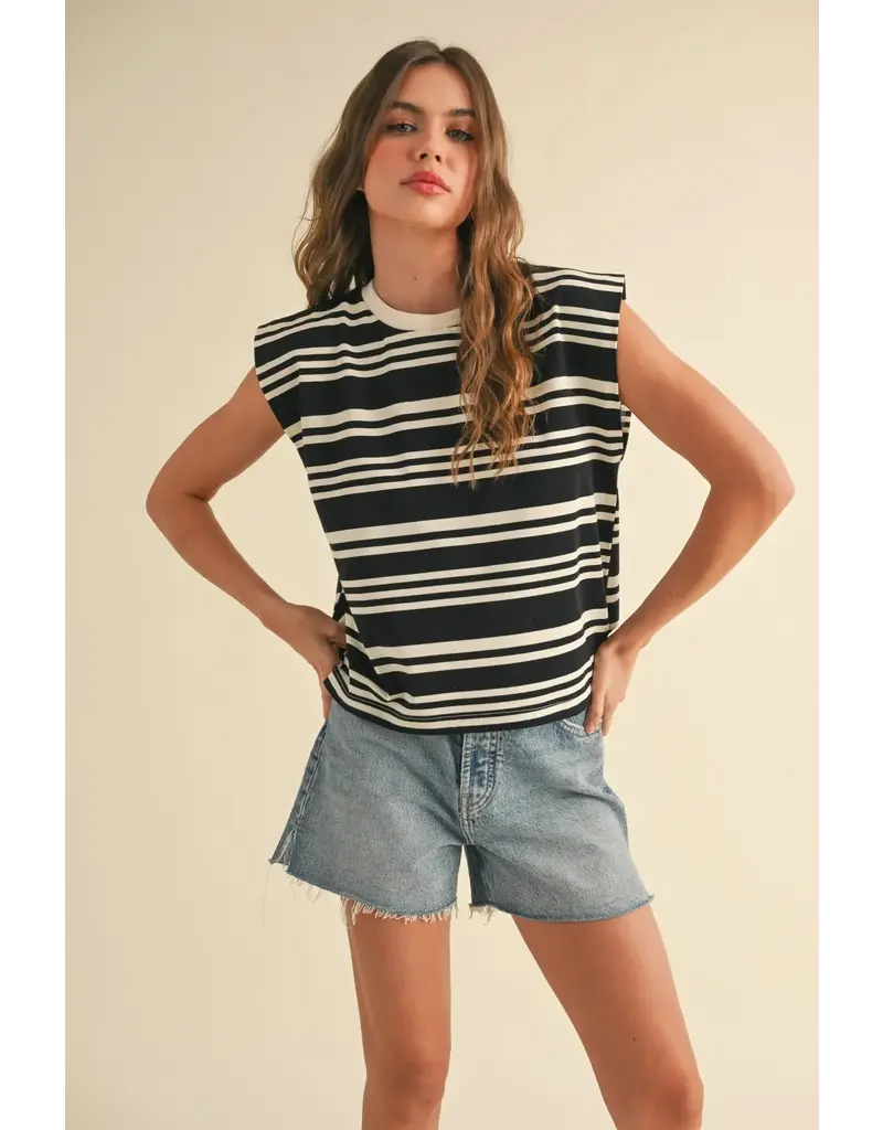 miou muse The Sophie Striped Tee