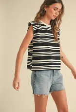 miou muse The Sophie Striped Tee
