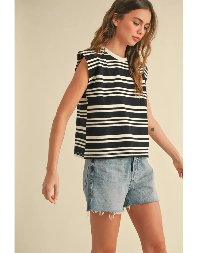 miou muse The Sophie Striped Tee