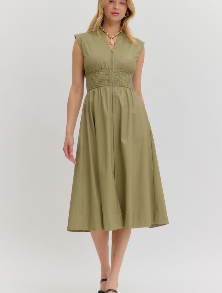 Entro The Elmsworth Pleather Dress