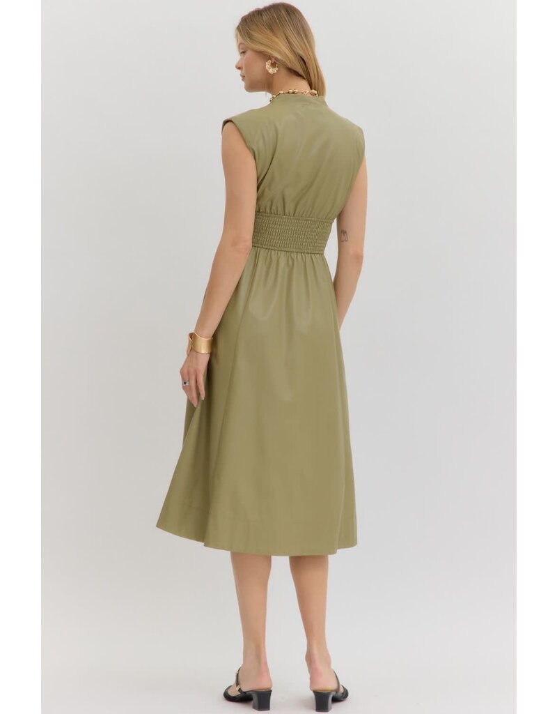 Entro The Elmsworth Pleather Dress