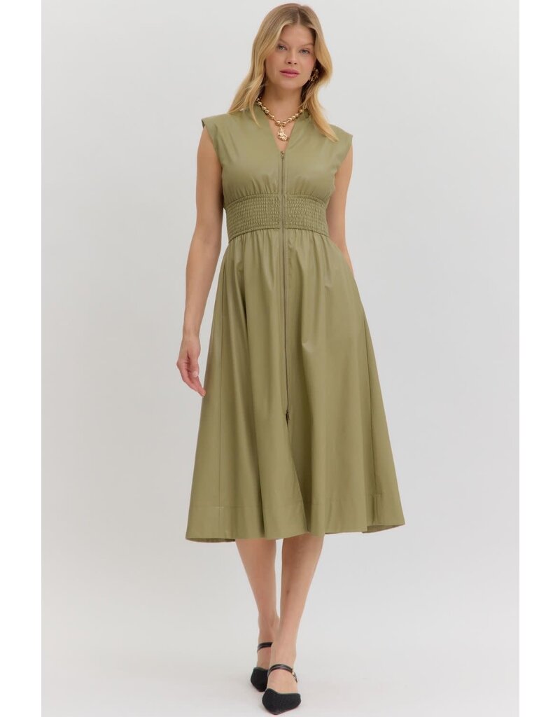 Entro The Elmsworth Pleather Dress