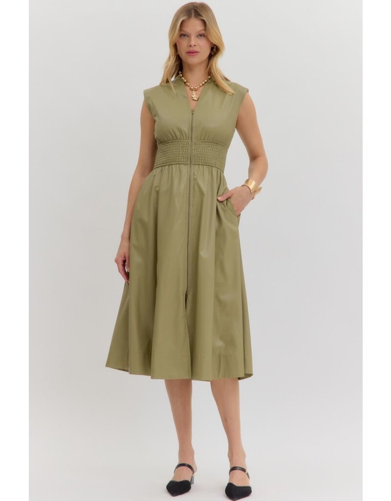 Entro The Elmsworth Pleather Dress