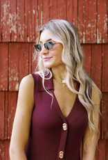 Z Supply Catwalk Gold- Bronze Polarized Sunglasses