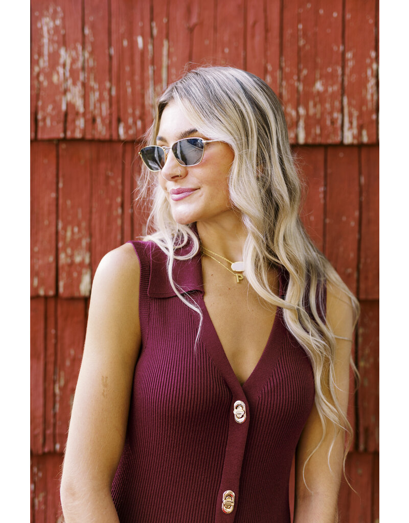 Z Supply Catwalk Gold- Bronze Polarized Sunglasses