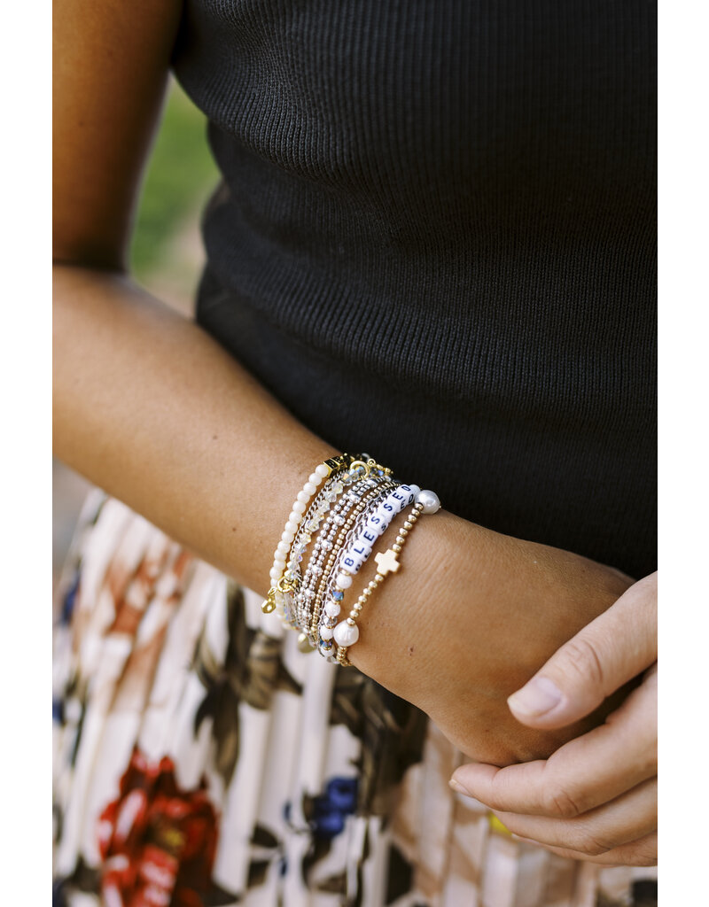 Little Words Project Little Words Project Blessed Bracelet (small/medium)
