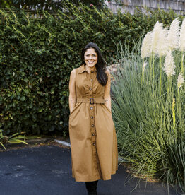 Entro Laurel Button Dress