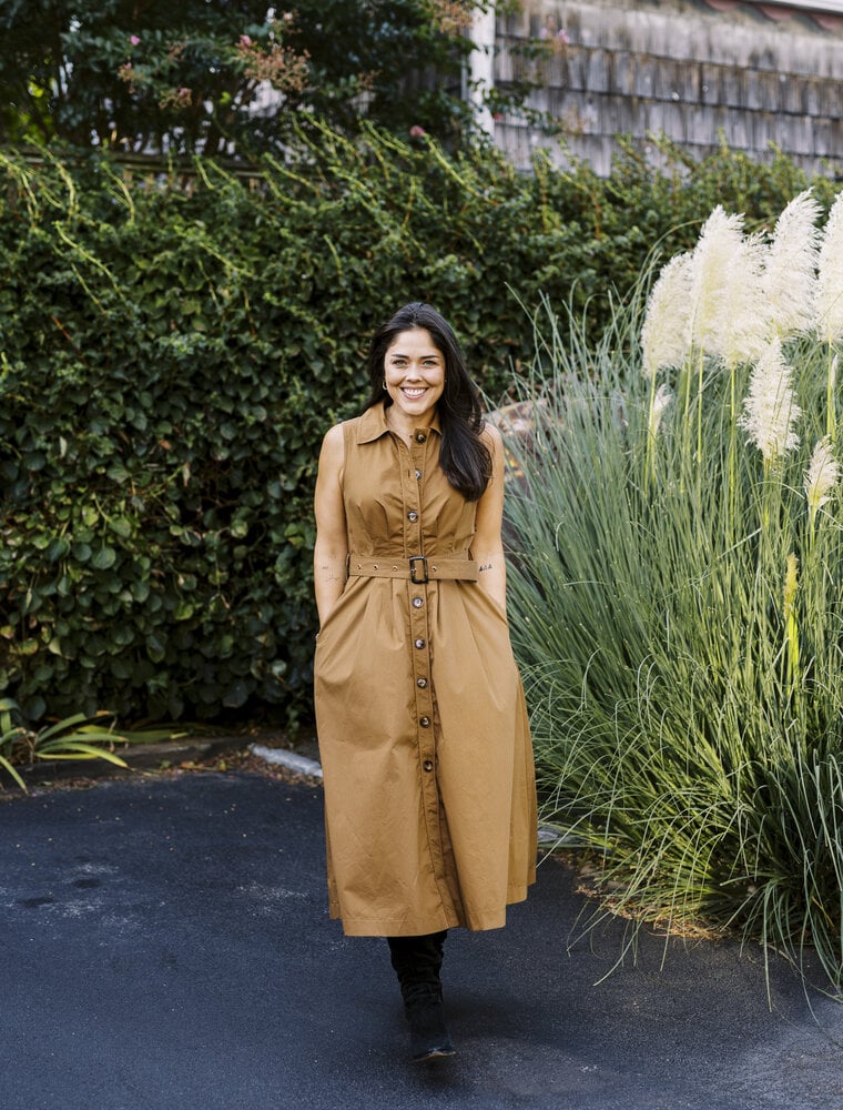 Entro Laurel Button Dress