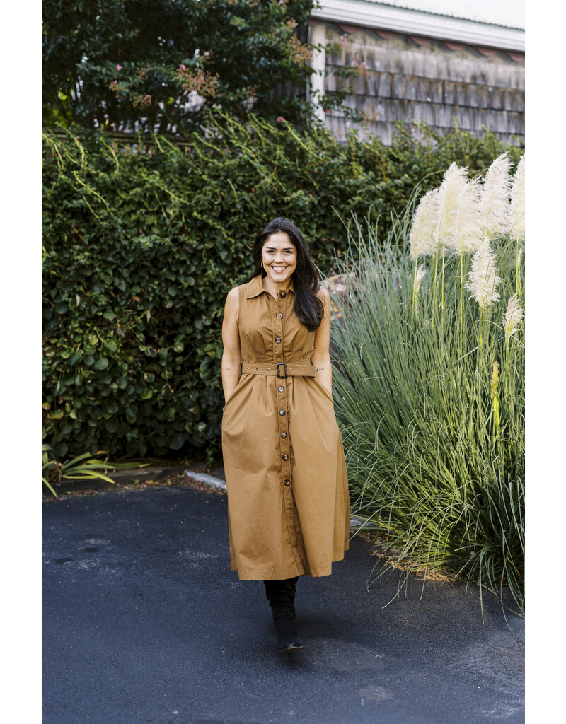 Entro Laurel Button Dress