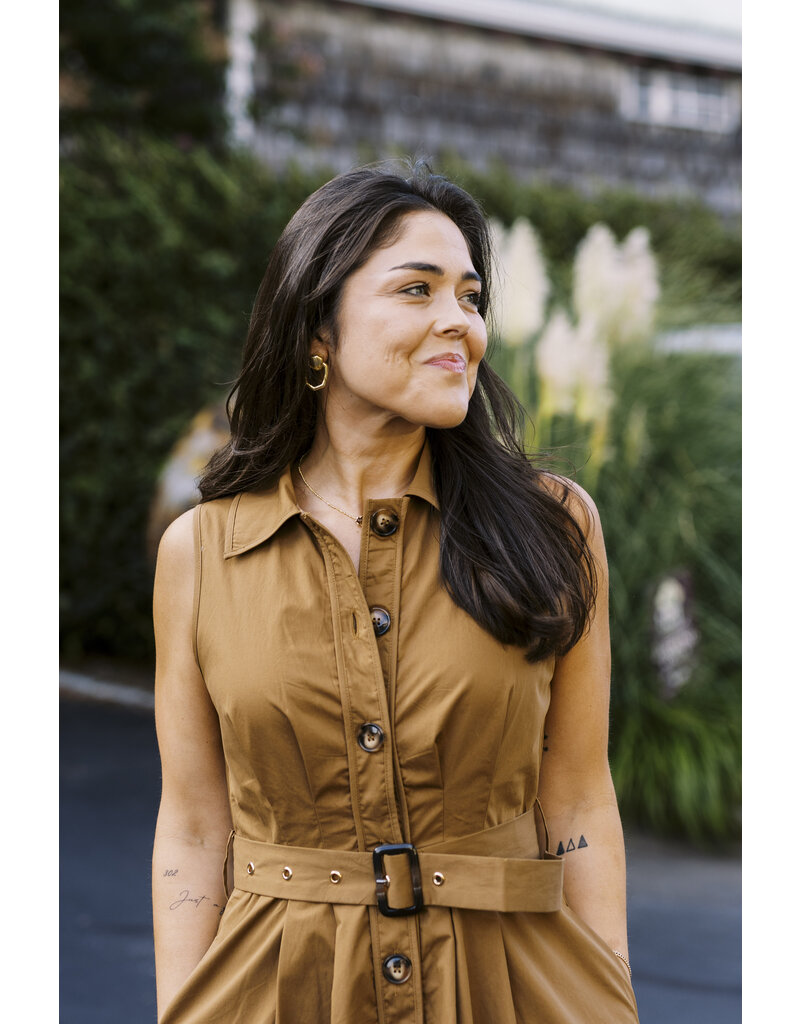 Entro Laurel Button Dress