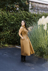 Entro Laurel Button Dress