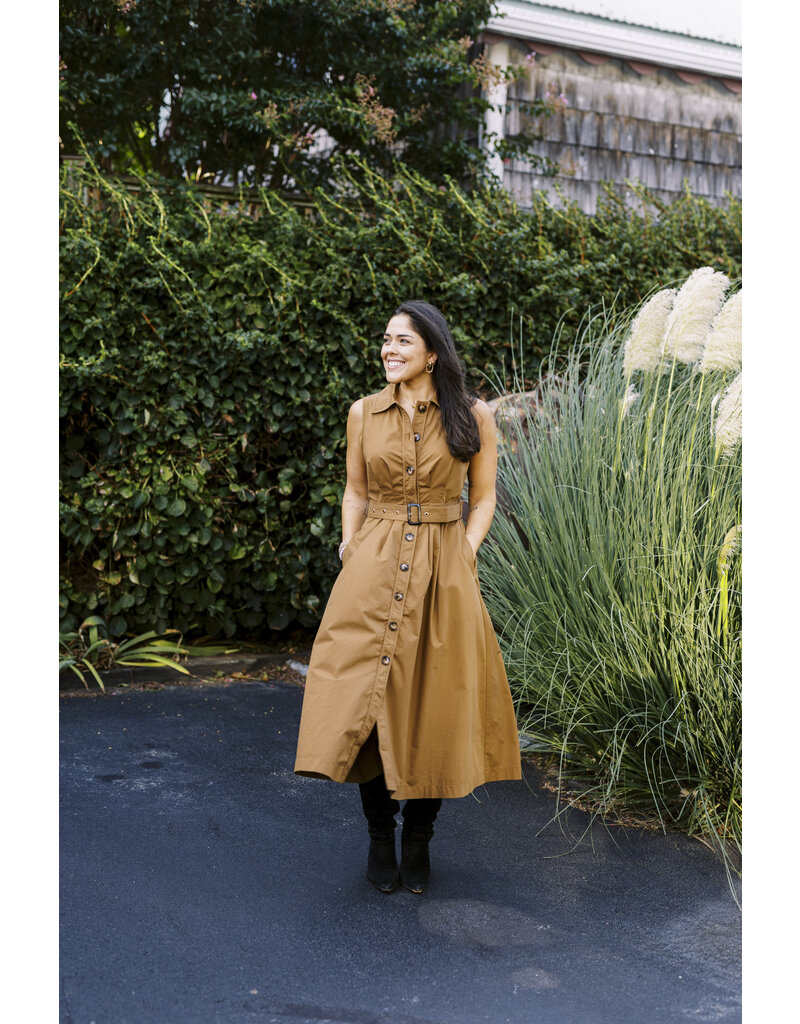 Entro Laurel Button Dress