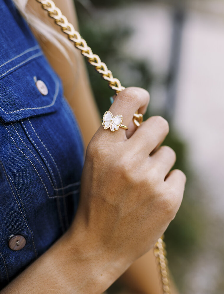 Kendra Scott Haley Bow Band Ring