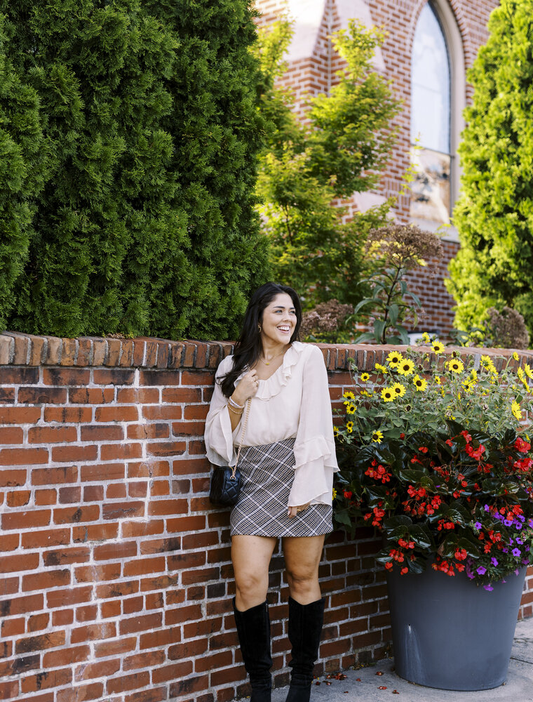 Sadie & Sage Gossip Girl Plaid Mini Skirt