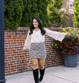 Sadie & Sage Soft Spirits Ruffled Bodysuit