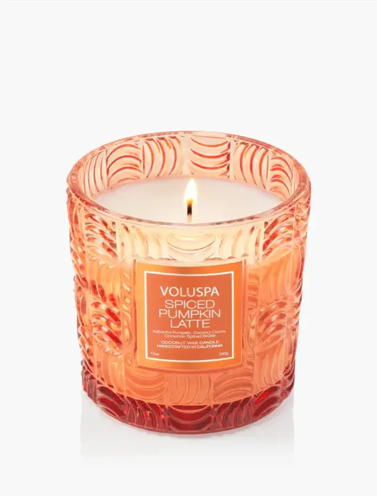 Voluspa 12 oz. Classic Coconut Wax Candle Pumpkin Latte