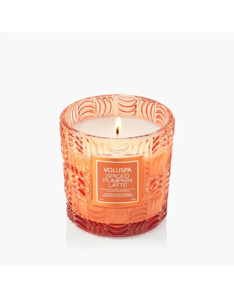 Voluspa 12 oz. Classic Coconut Wax Candle Pumpkin Latte