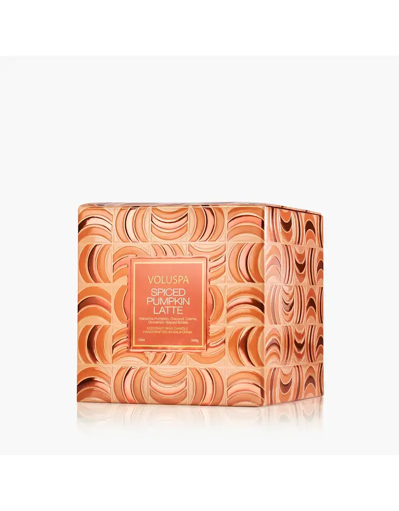 Voluspa 12 oz. Classic Coconut Wax Candle Pumpkin Latte