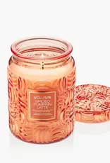 Voluspa 18 oz. Large Jar Coconut Wax Candle Spiced Pumpkin Latte