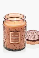 Voluspa 18 oz. Large Jar Coconut Wax Candle Gingerbread Chalet Voluspa 18 oz. Large Jar Coconut Wax Candle Gingerbread Chalet