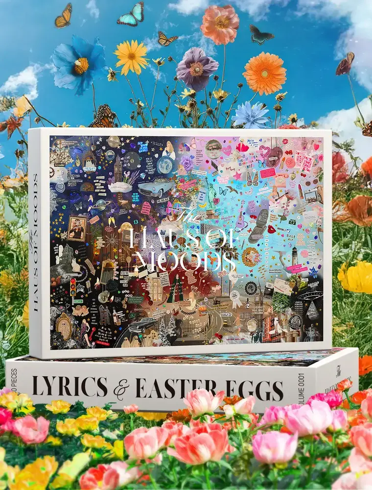 haus of moods Taylor Swift The Eras Tour Lyrics Puzzle 500 Piece Puzzle