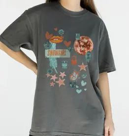 Girl Tribe Co. Life of a Showgirl Collage Tee