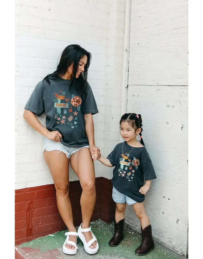 Girl Tribe Co. Showgirl Collage Tee Swiftie YOUTH Tee