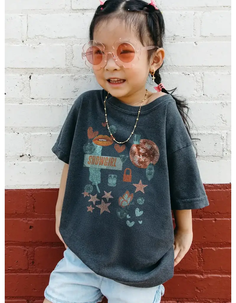 Girl Tribe Co. Showgirl Collage Tee Swiftie YOUTH Tee
